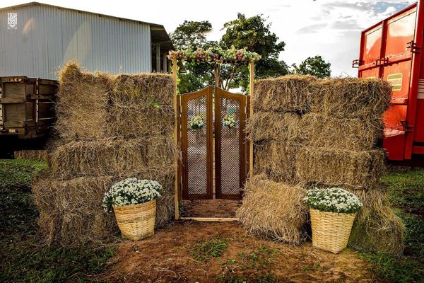 Entrada casamento country